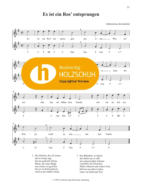 Es ist ein Ros entsprungen